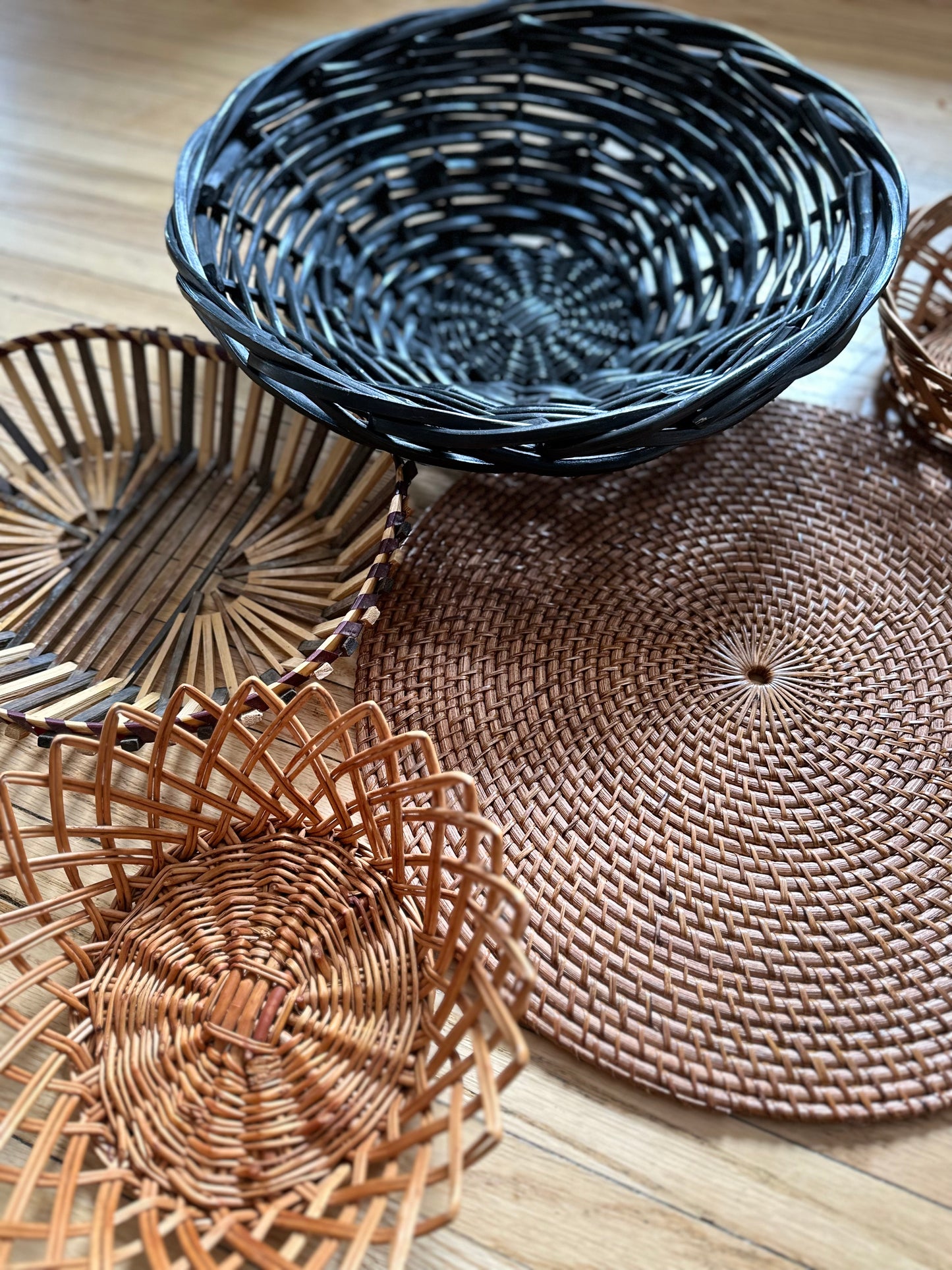 1 Wicker Basket Set (6pcs)