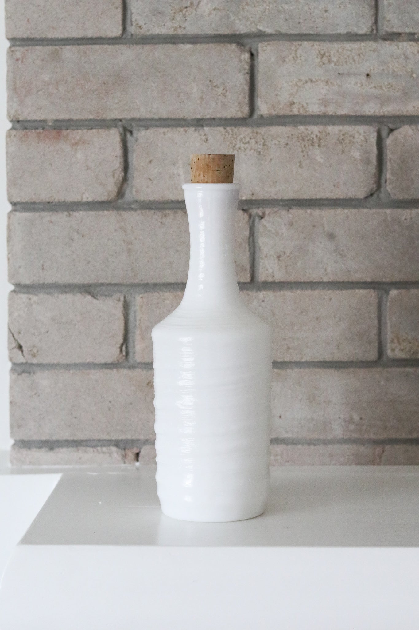 Milk Glass Vase