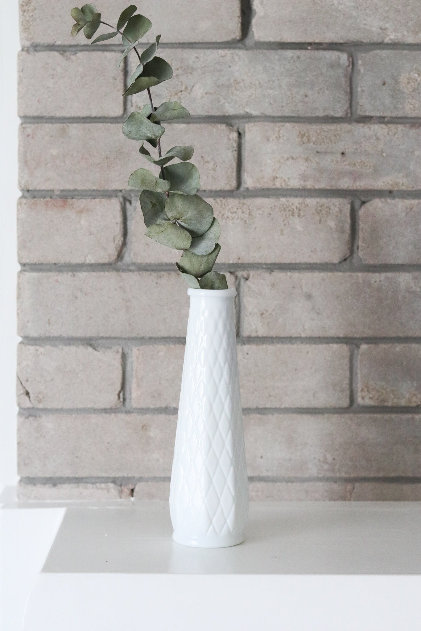 Milk Glass Vase