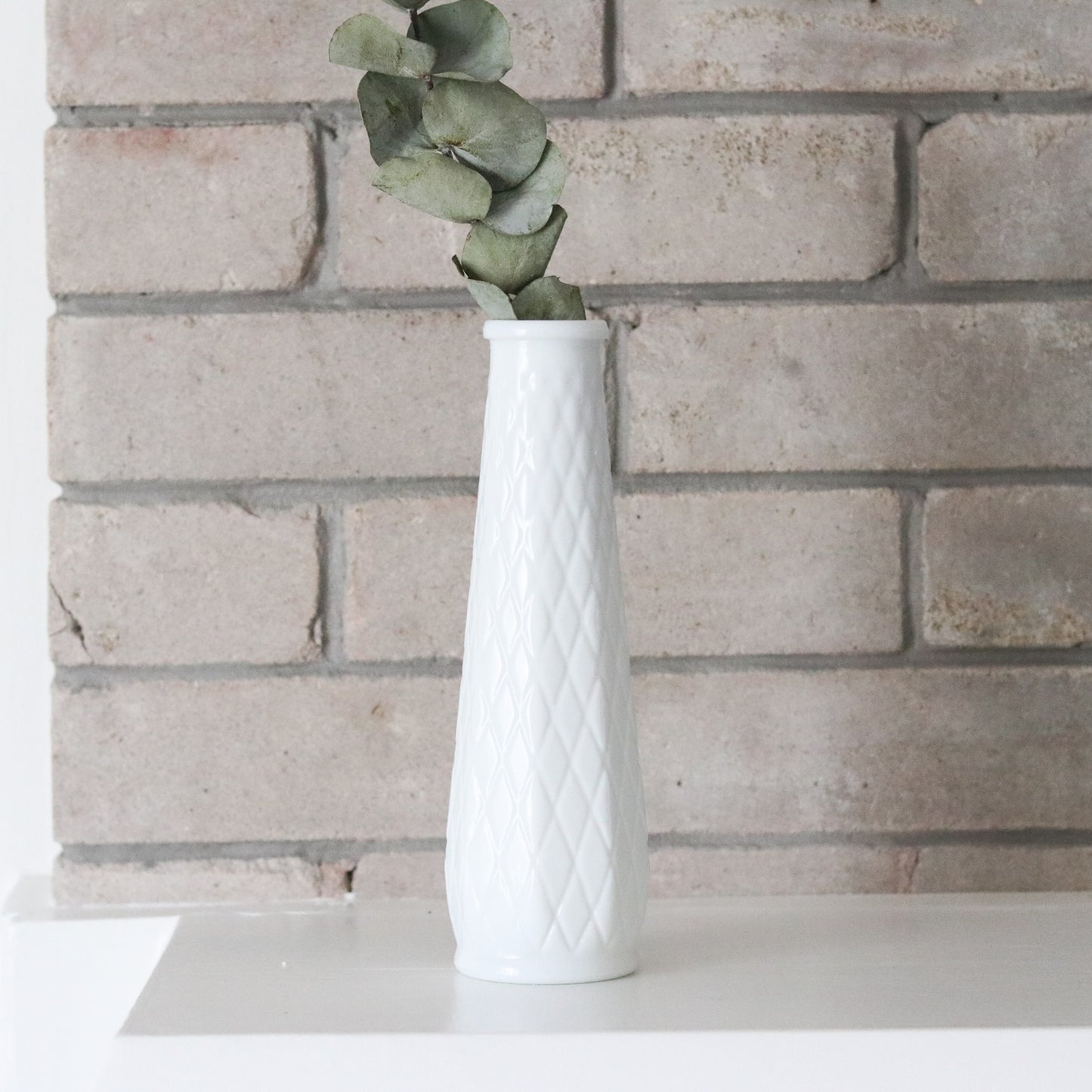 Milk Glass Vase