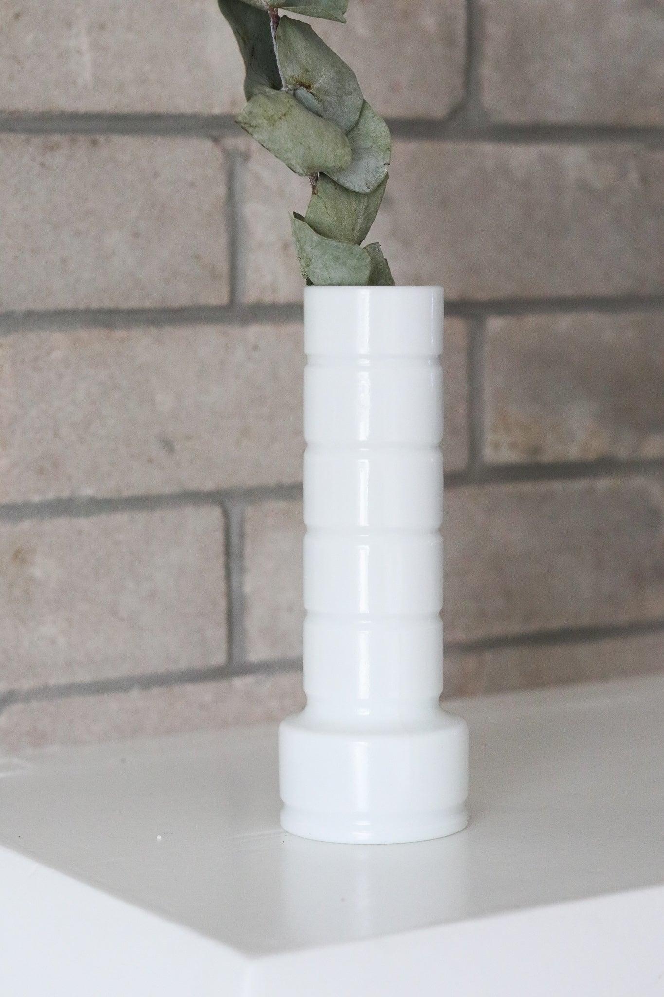 Milk Glass Vase