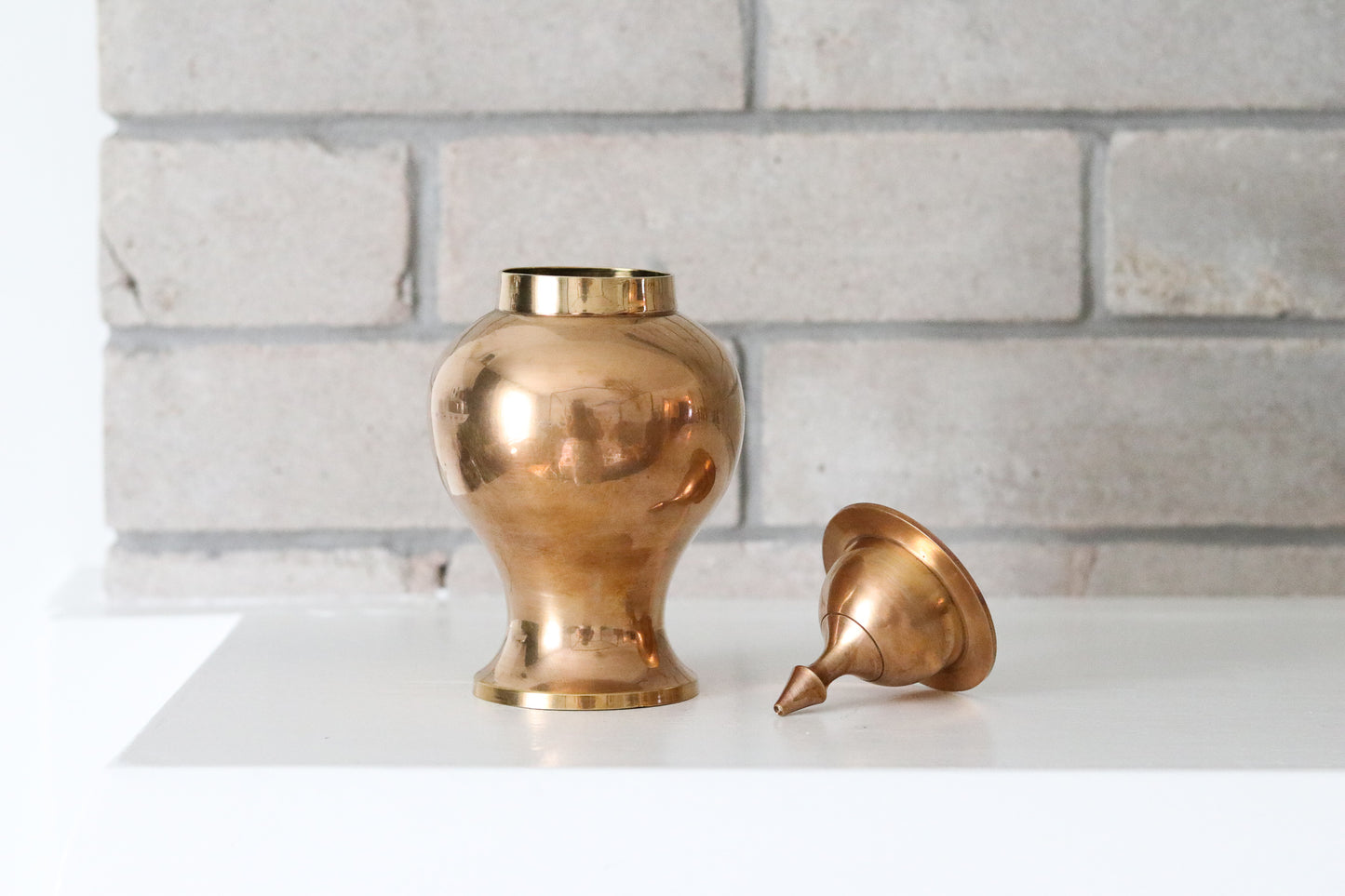 Brass Vessel + Lid