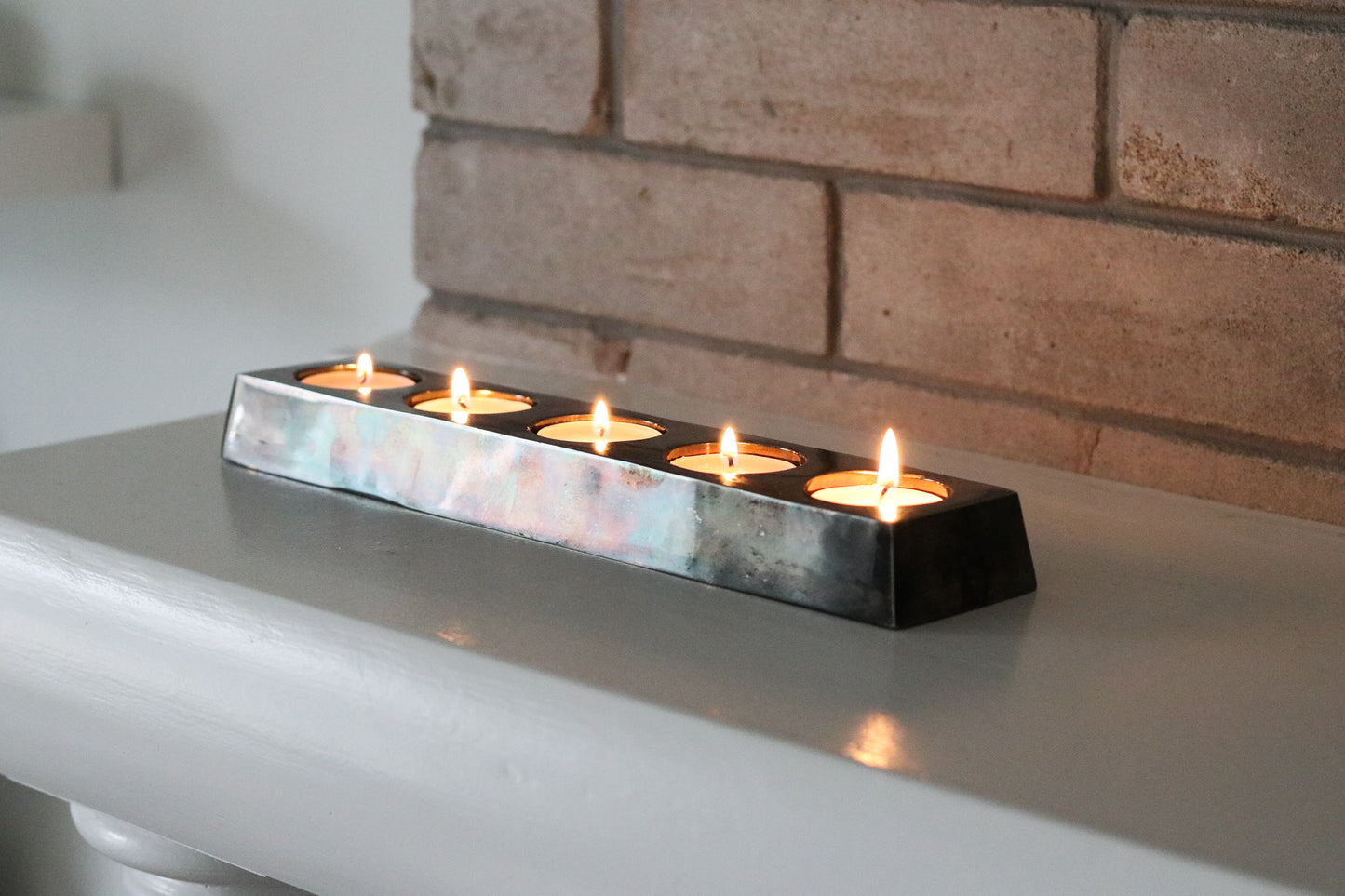 Silver Tealight Holder