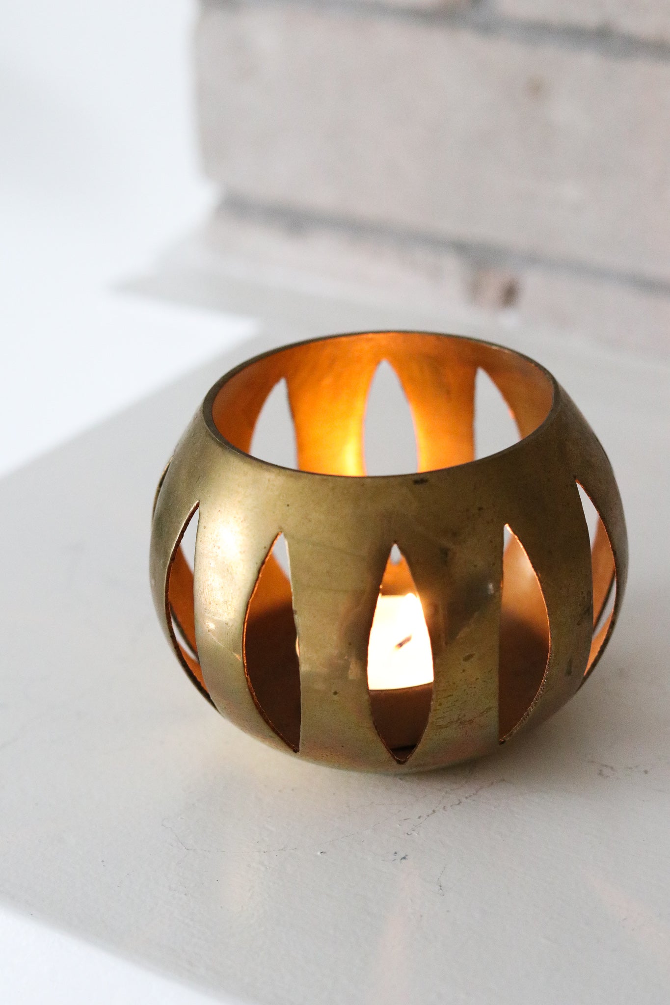 Brass Candle Holder