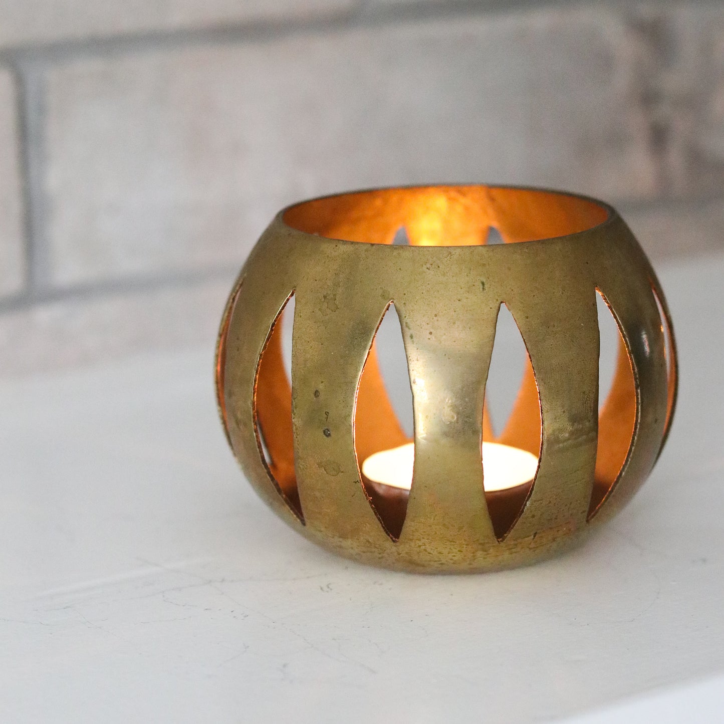 Brass Candle Holder
