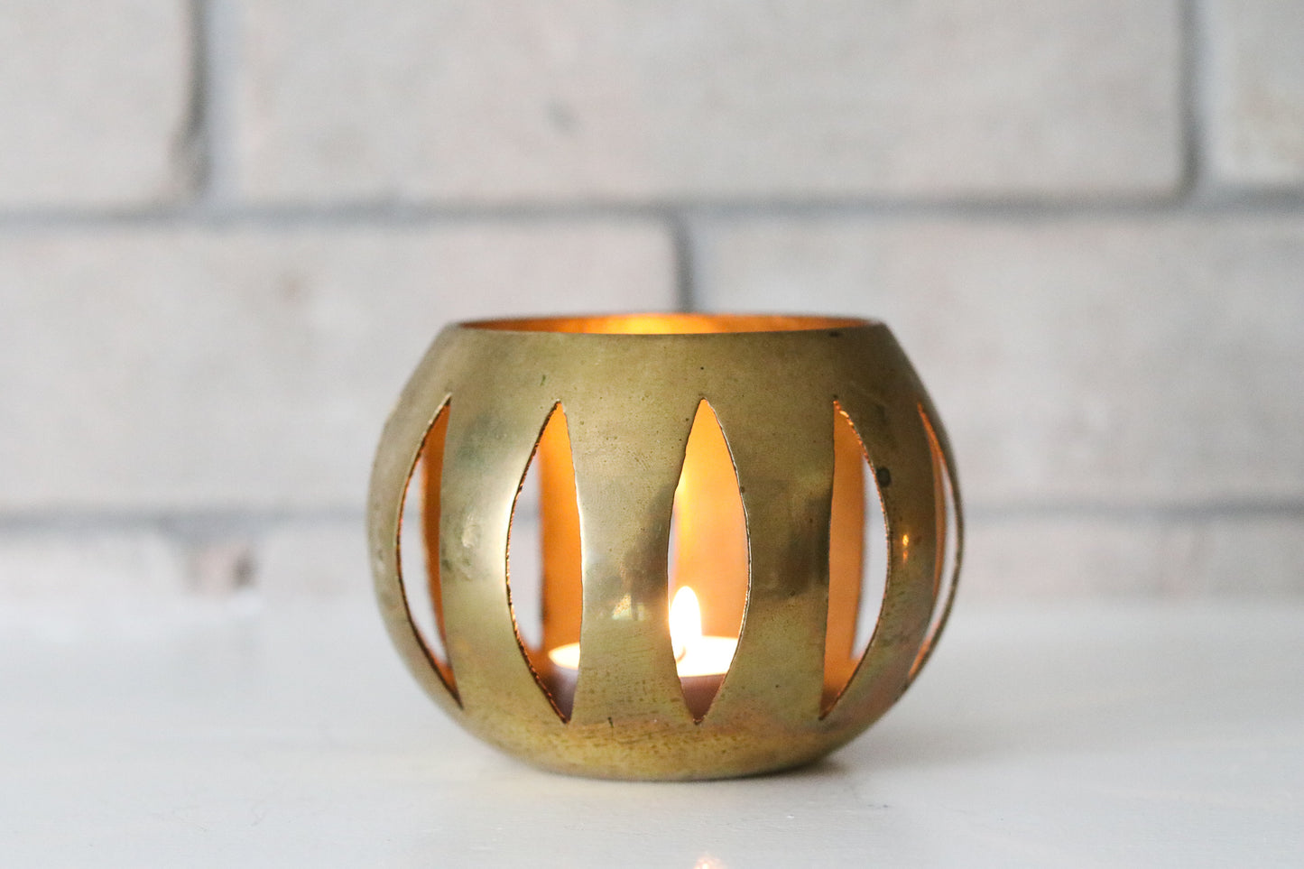 Brass Candle Holder