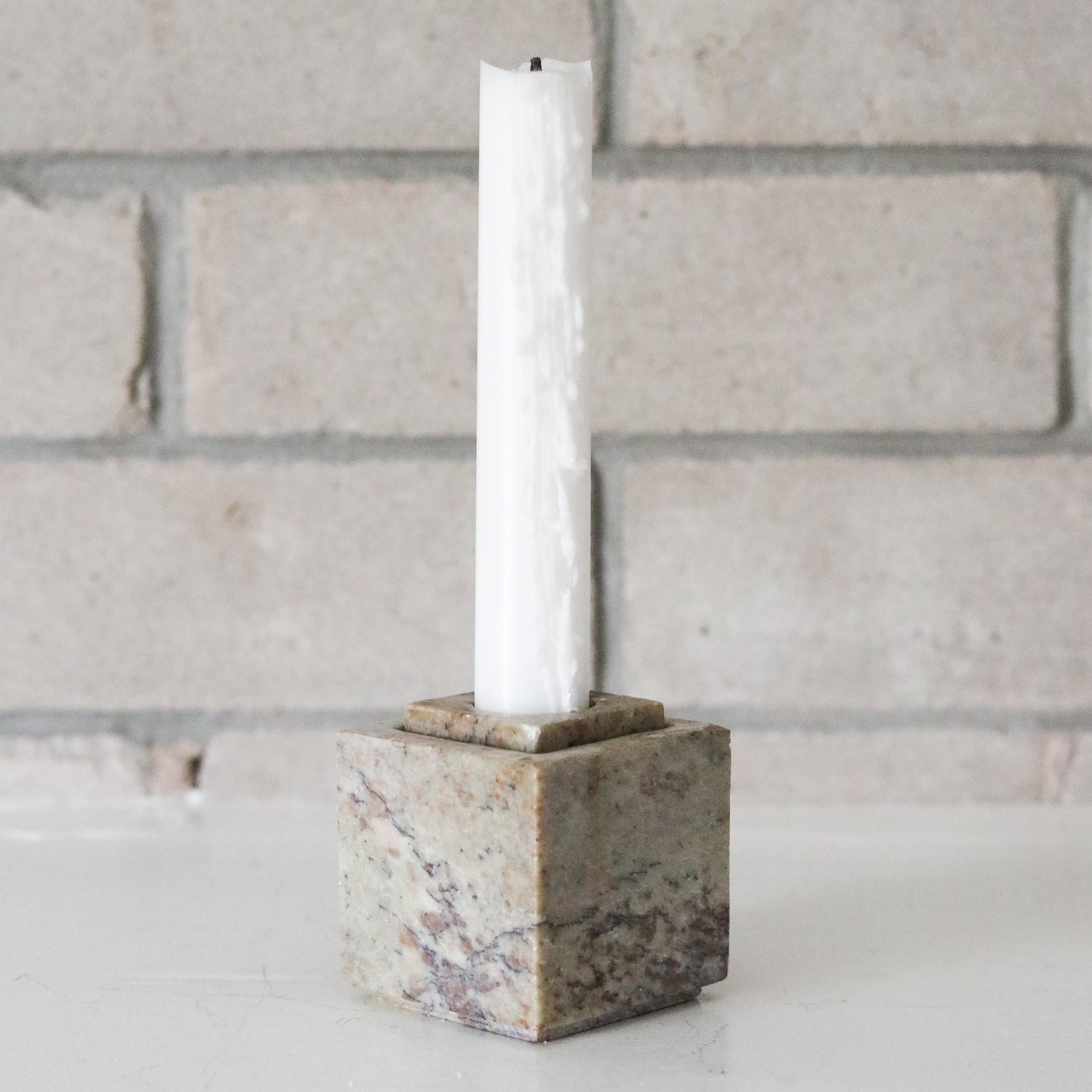 Stone Candle Holder