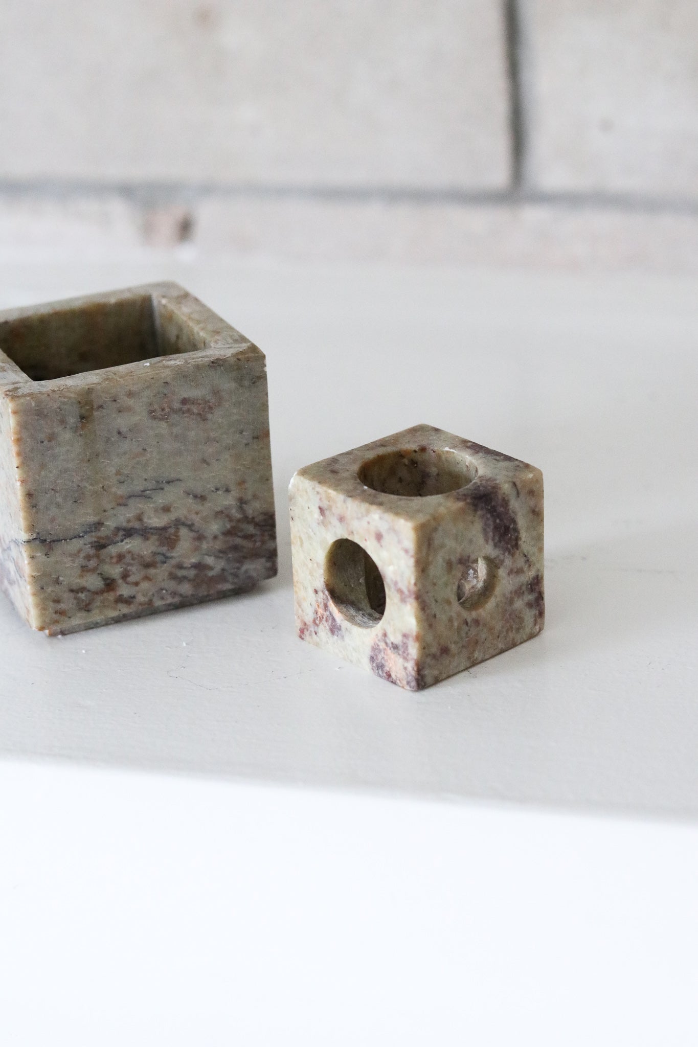 Stone Candle Holder