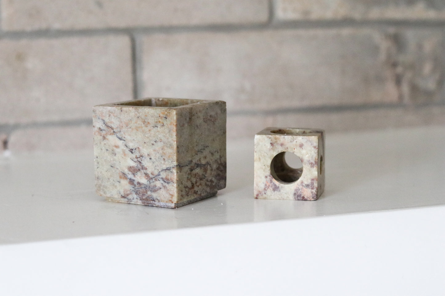 Stone Candle Holder