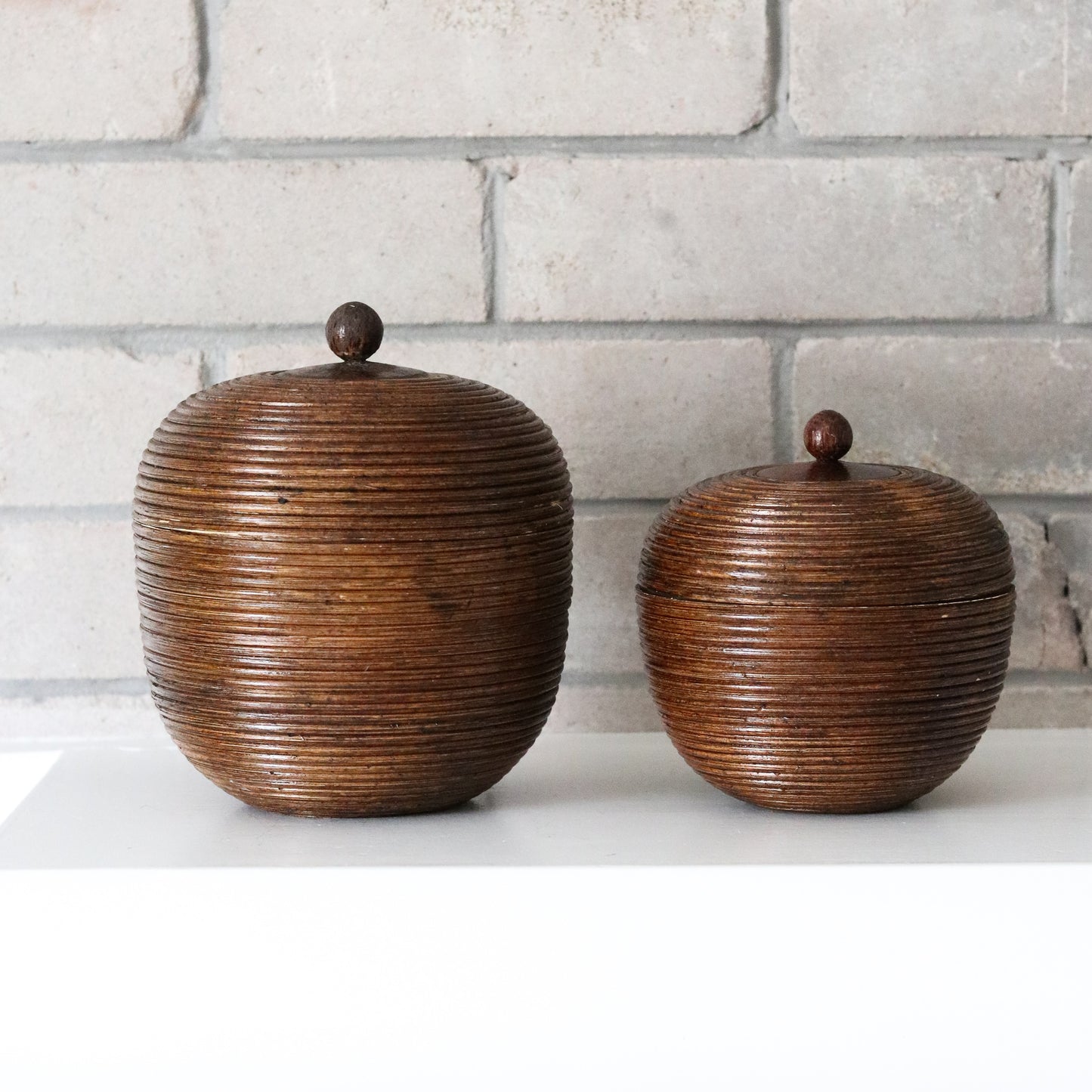 Wood Bowl + Lid (Set)