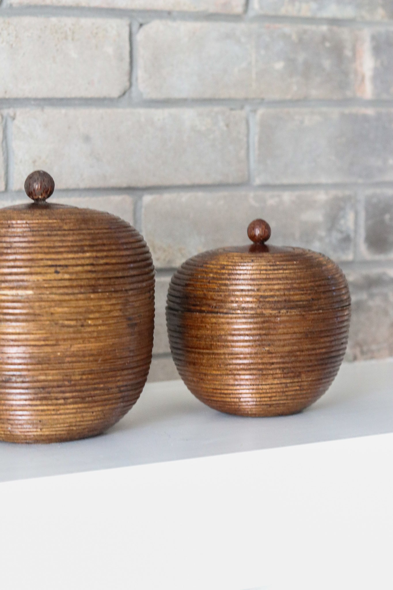 Wood Bowl + Lid (Set)