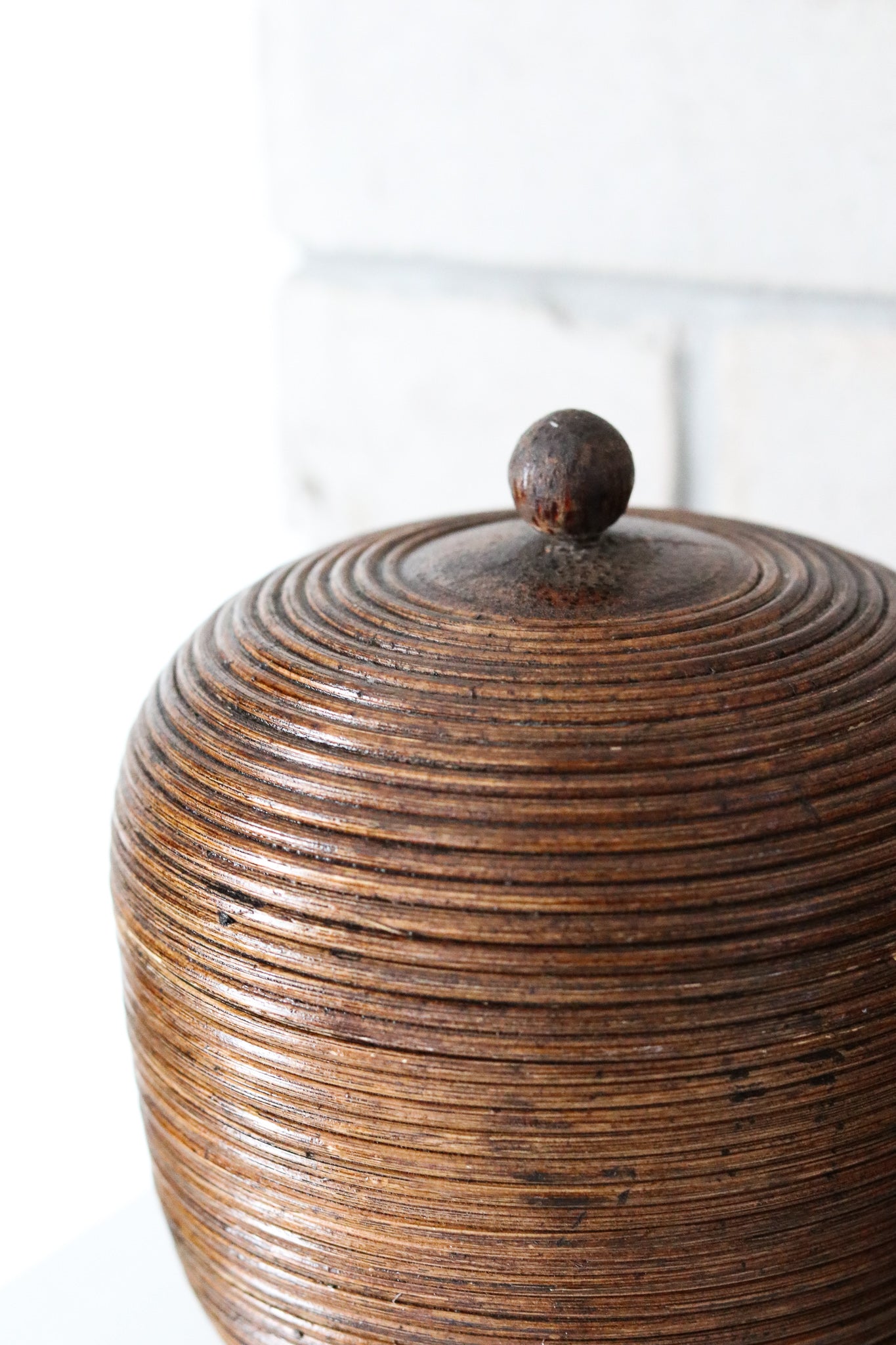 Wood Bowl + Lid (Set)