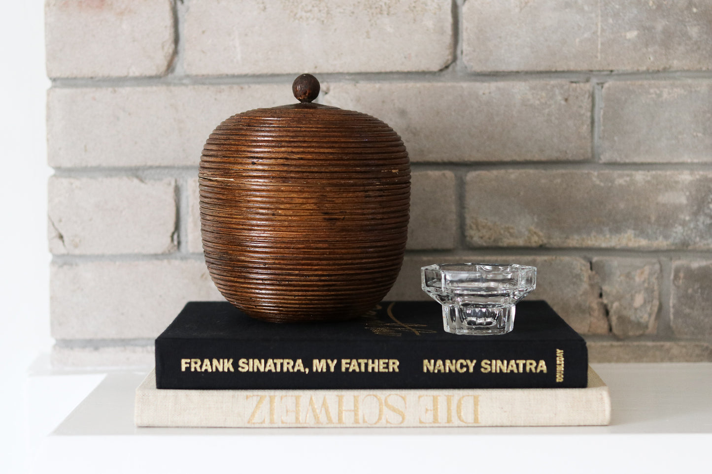 Wood Bowl + Lid (Set)