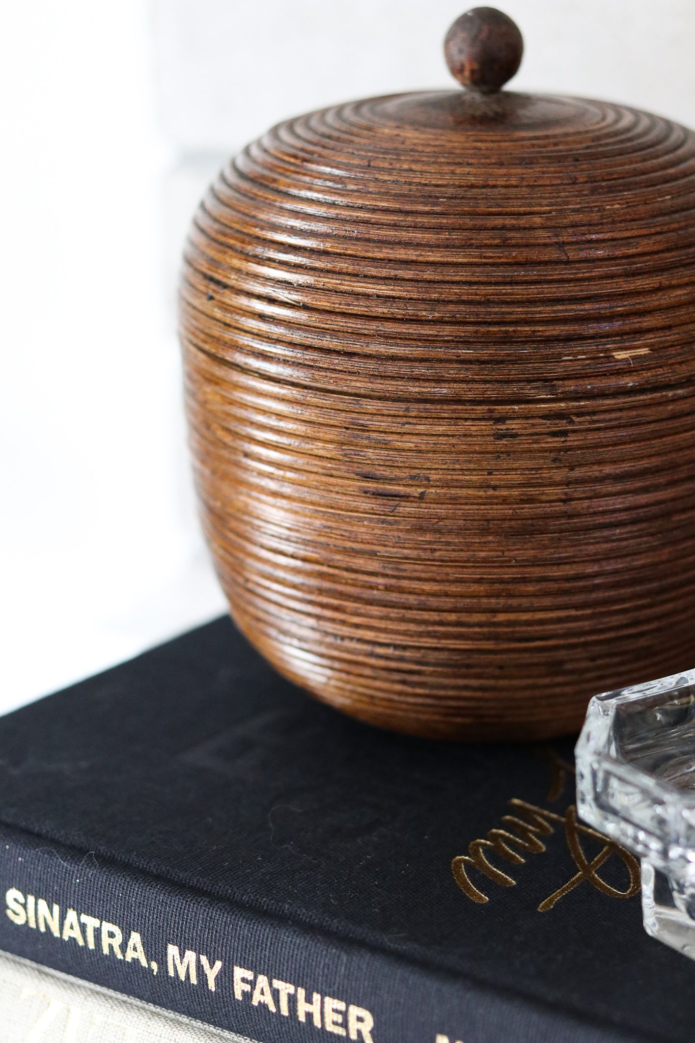 Wood Bowl + Lid (Set)
