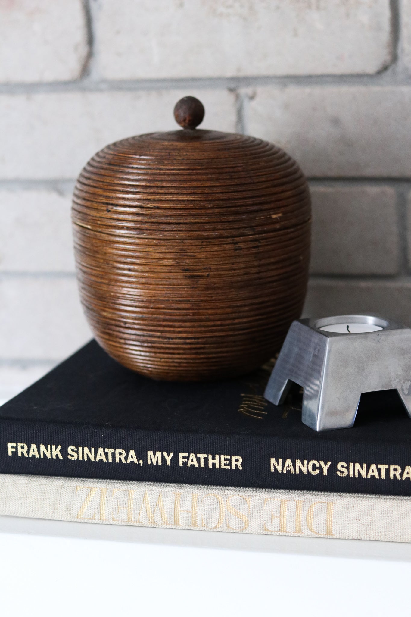 Wood Bowl + Lid (Set)