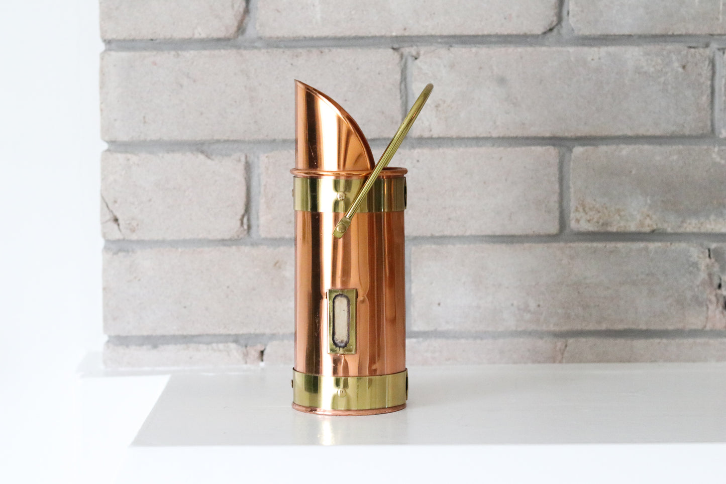 Copper Match Holder