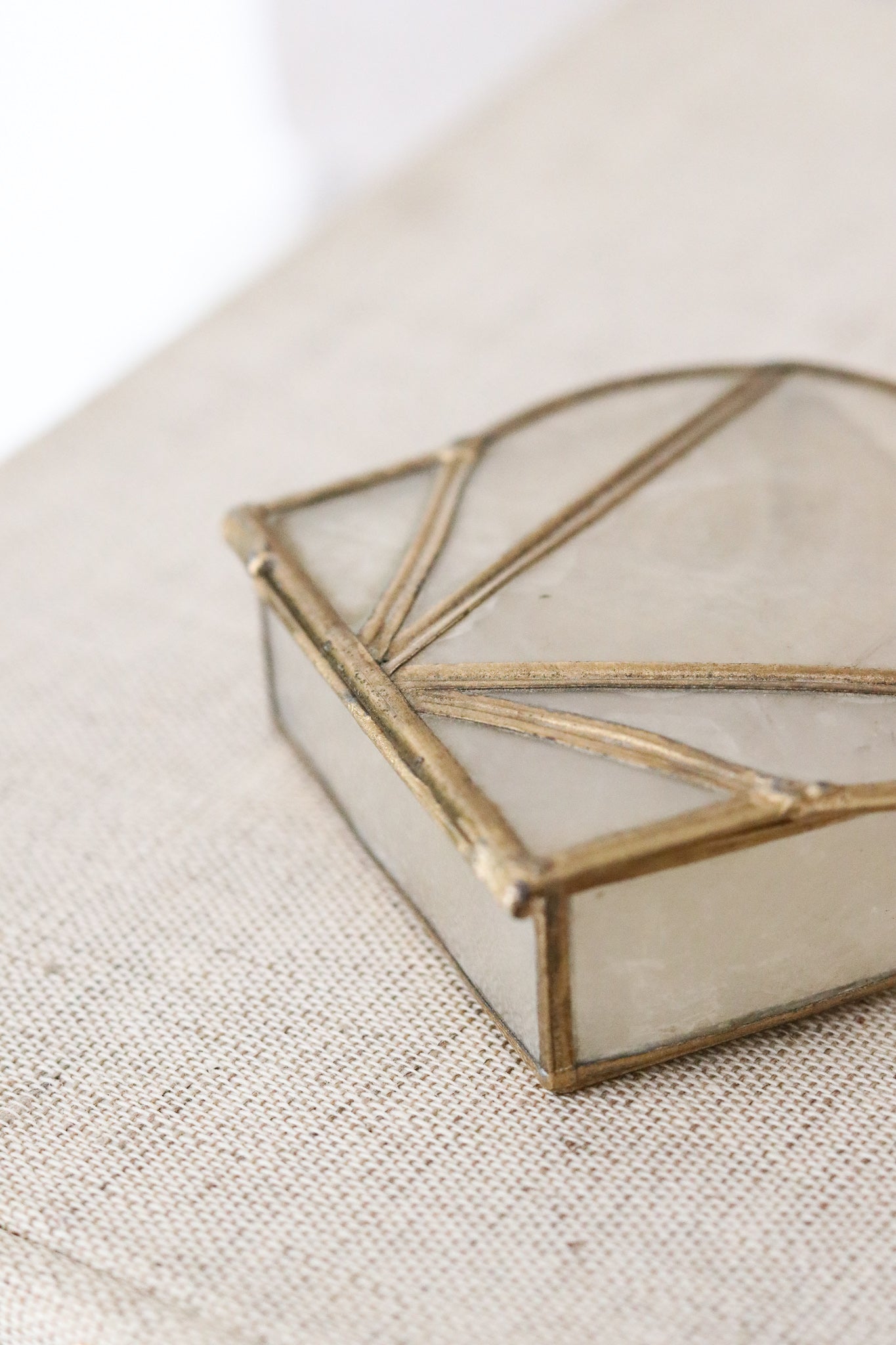 Capiz Trinket Box