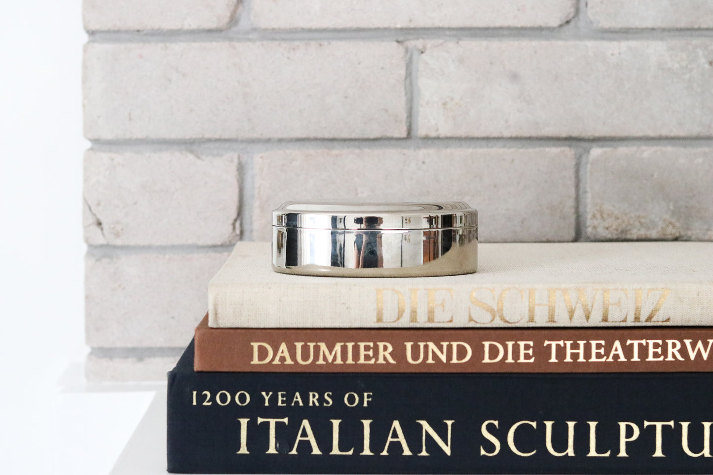 Silver Container + Lid