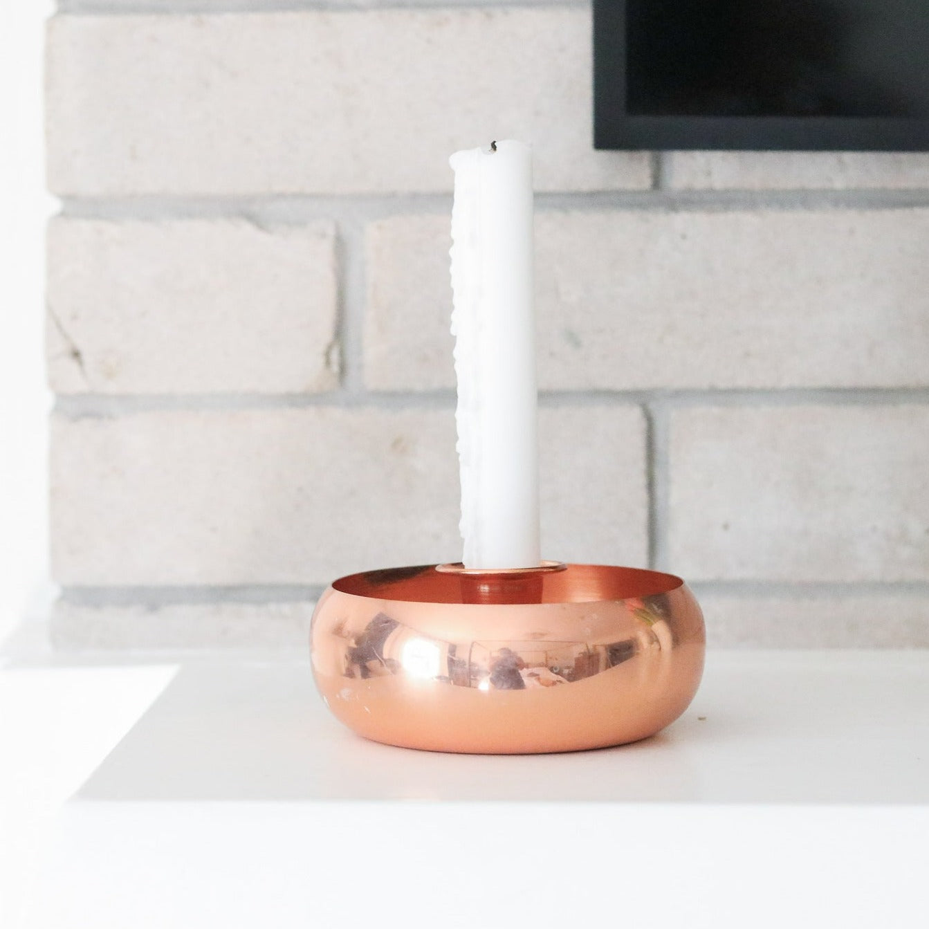Copper Candle Holder