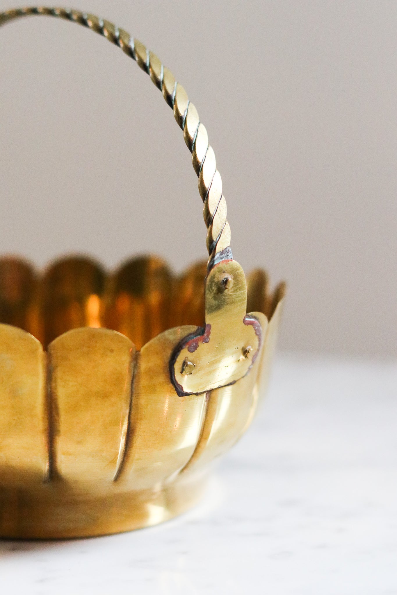 Brass Planter
