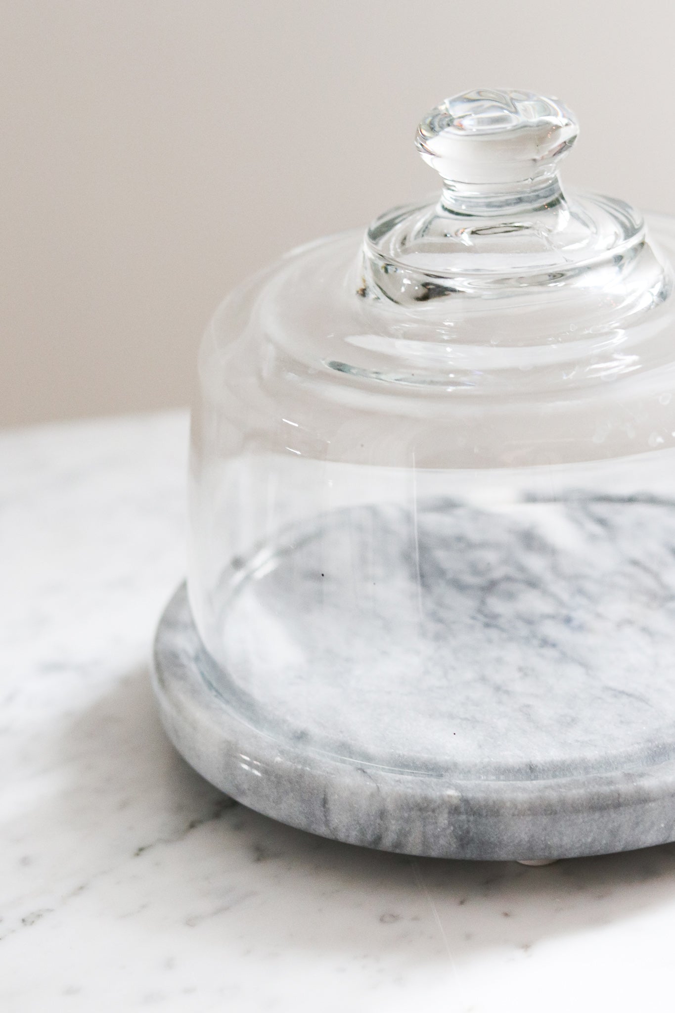 Marble Plate + Dome