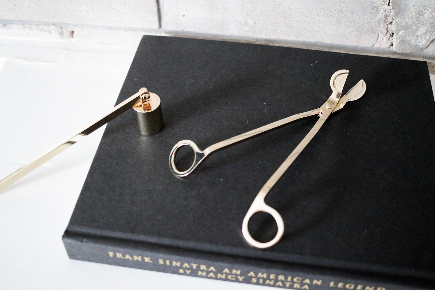 Gold Candle Snuffer