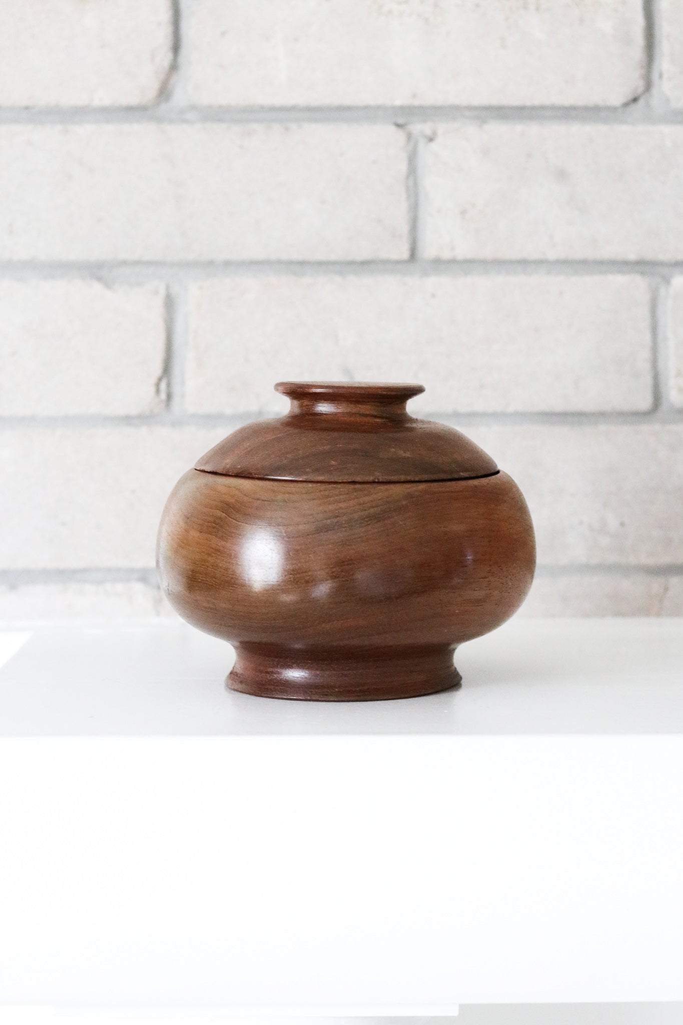 Wood Bowl + Lid