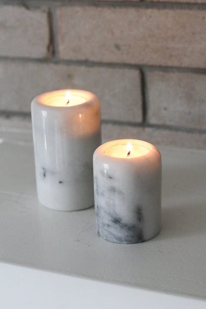 Marble Candle Holders (Set)