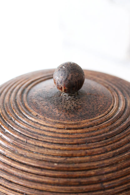 Wood Bowl + Lid (Set)