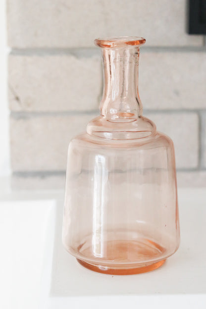Pink Depression Glass Vase