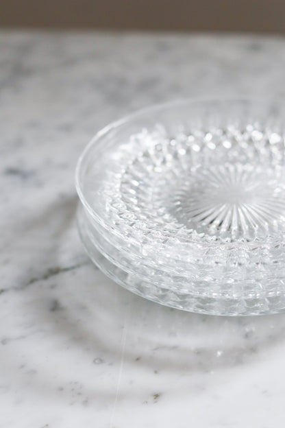 Crystal Dessert Plates (Set)