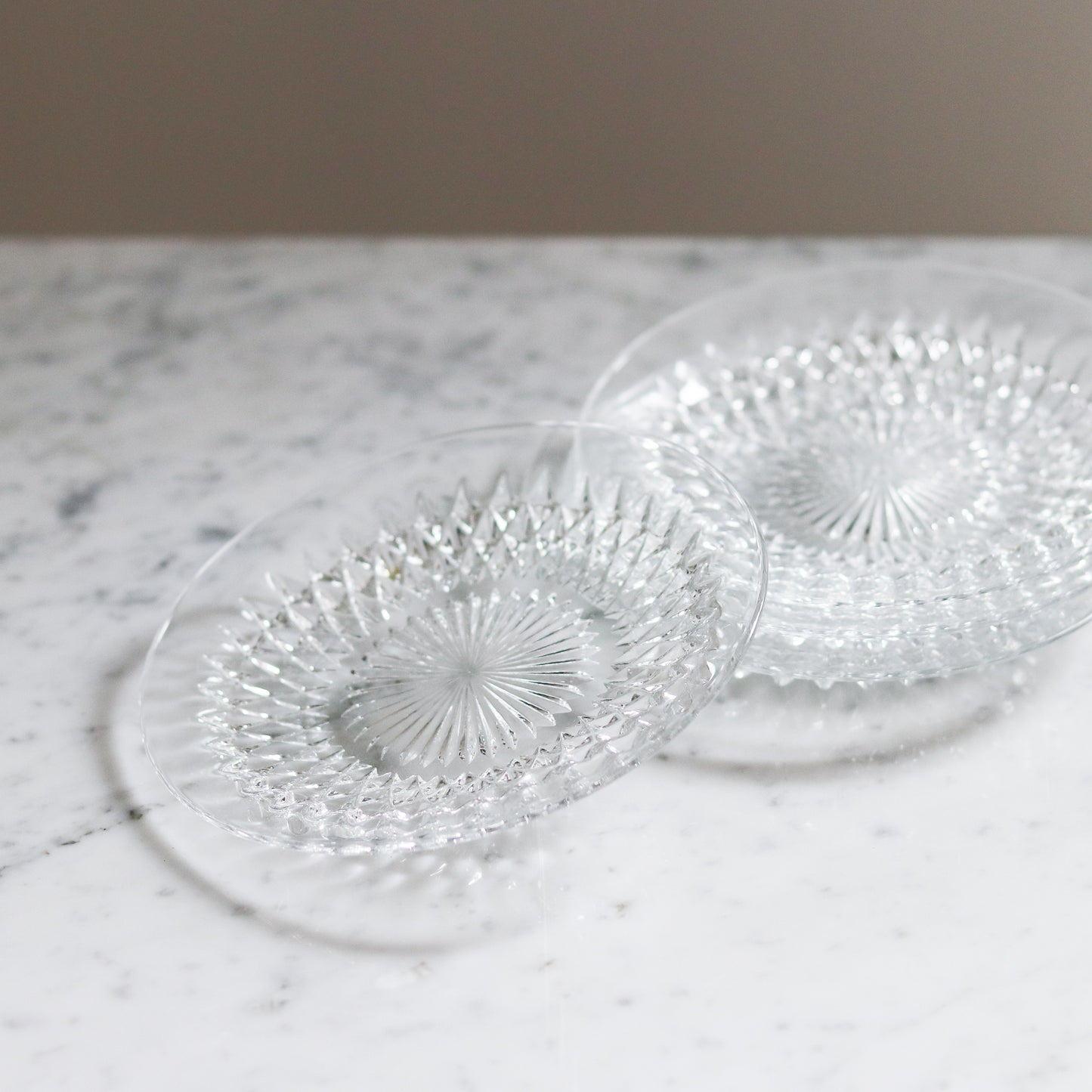 Crystal Dessert Plates (Set)