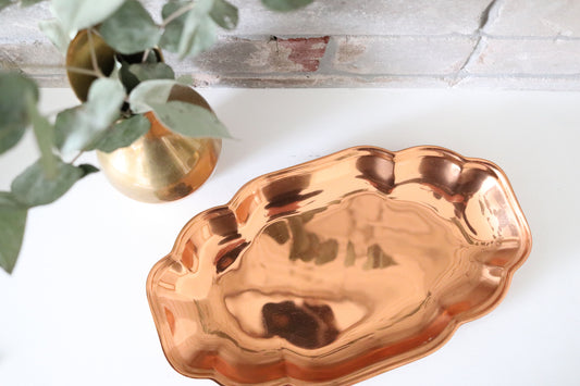 Copper Jewelry Tray