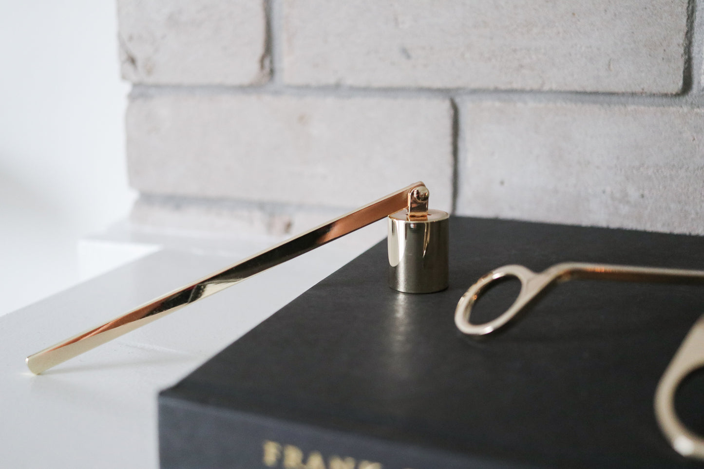 Gold Candle Snuffer