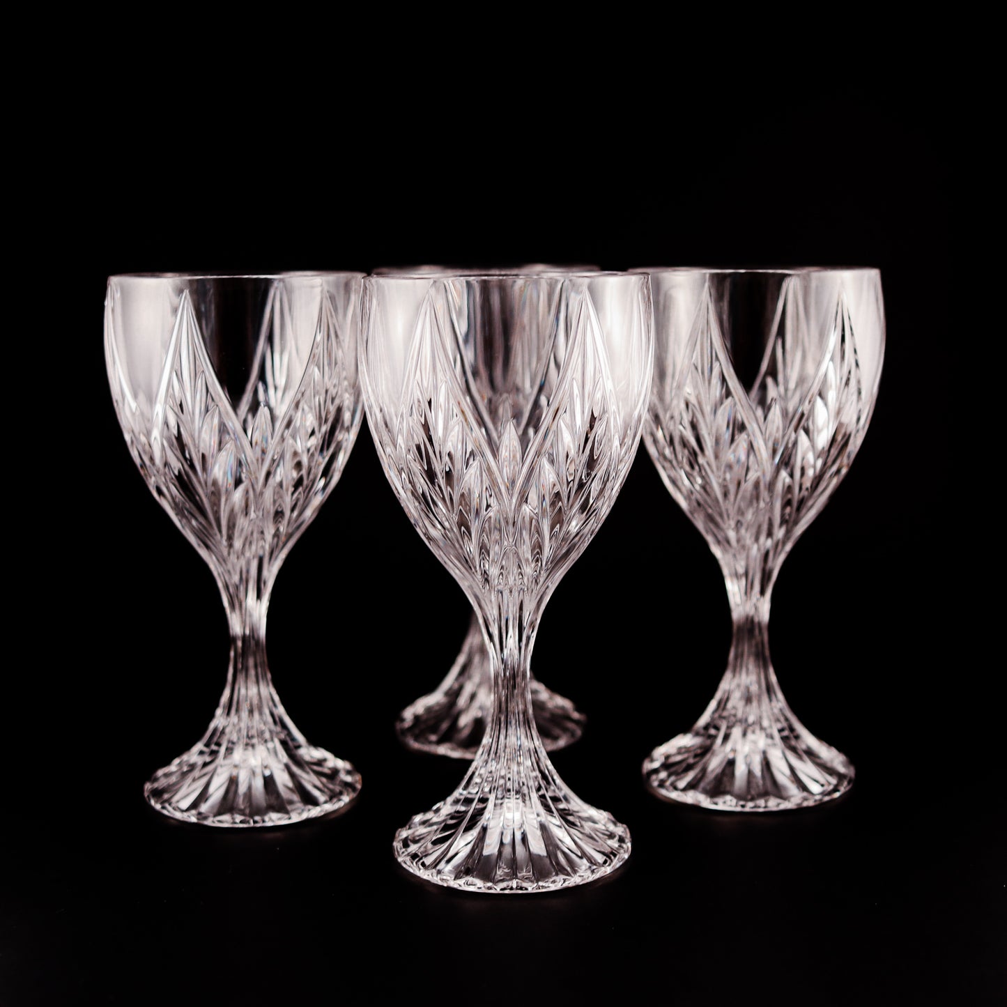 Crystal Wine Glasses (Rare Vintage)